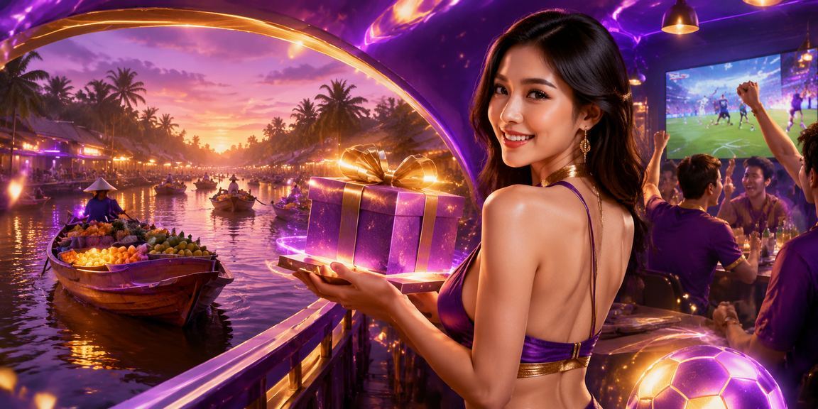 Giao diện nền tảng cá cược agbong88 với hiệu ứng neon sông Mekong