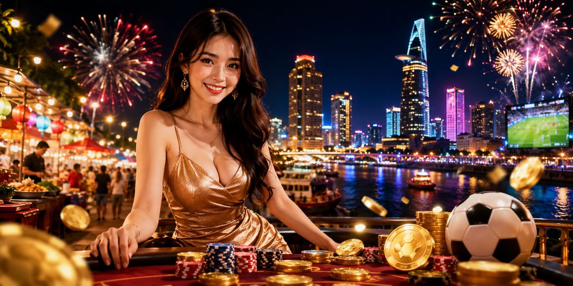 Giao diện cá cược casino trực tuyến với nhiều lựa chọn trò chơi dành cho người dùng Việt Nam